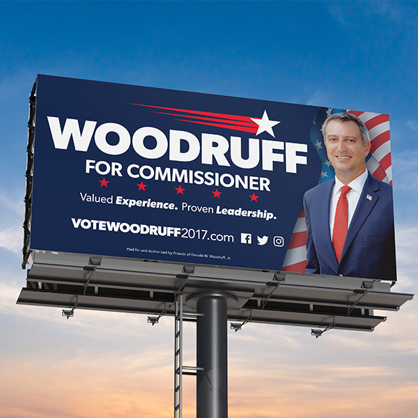 Vote Woodruff — Billboard